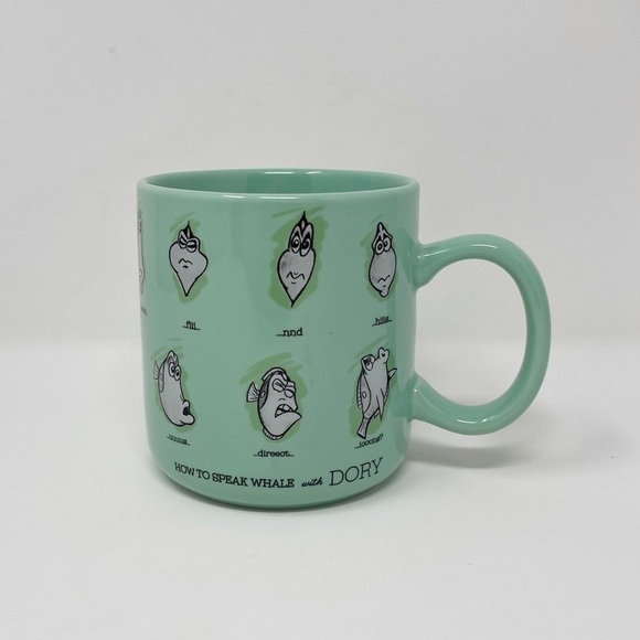 Disney Parks Pixar Finding Nemo How To Speak Whale With Dory Mug - Picture 1 of 5